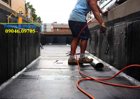 dịch vụ thi công chống thấm tại yên mỹ hưng yên
